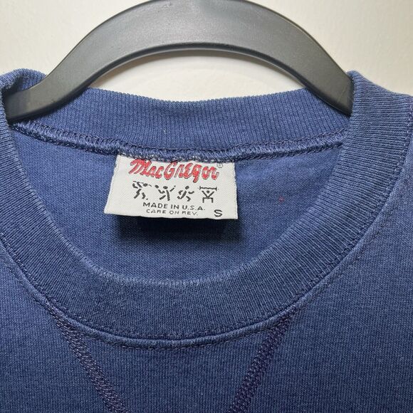 Vintage Men’s MacGregor Sleeveless Sweatshirt Muscle Tank Size Small - Picture 3 of 5